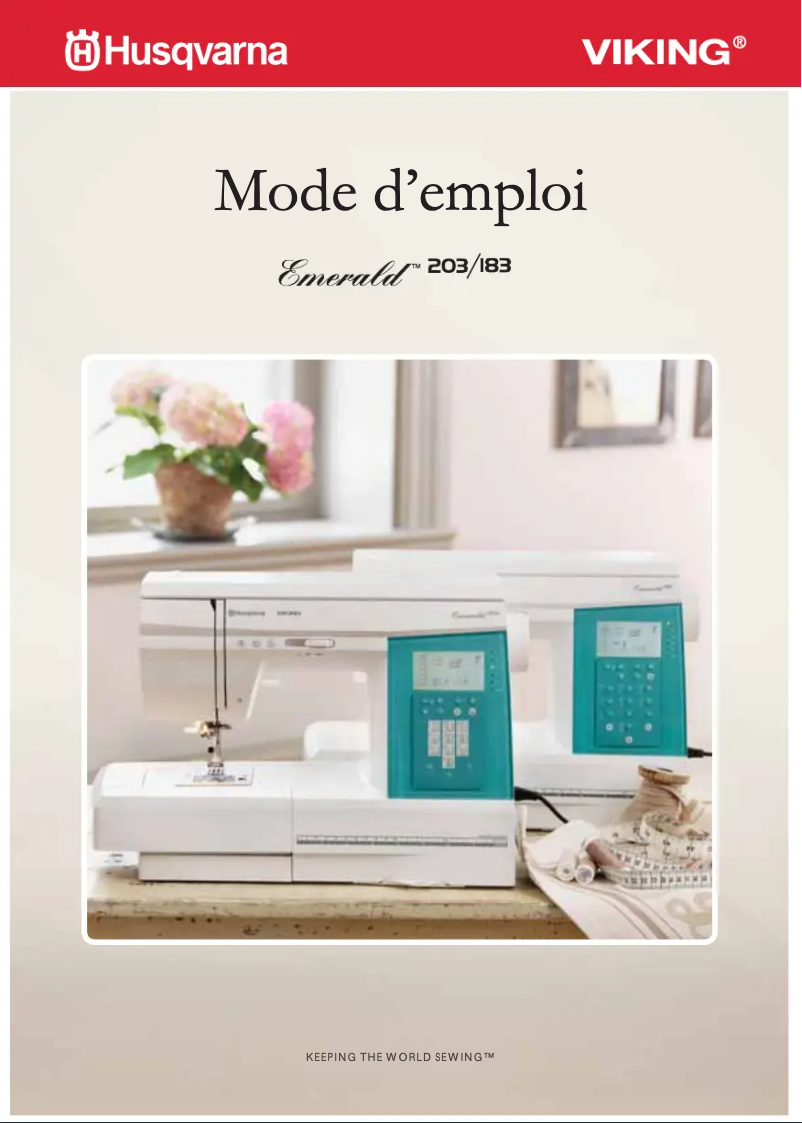 Page n°1 - Manuel utilisateur Husqvarna Emerald 203