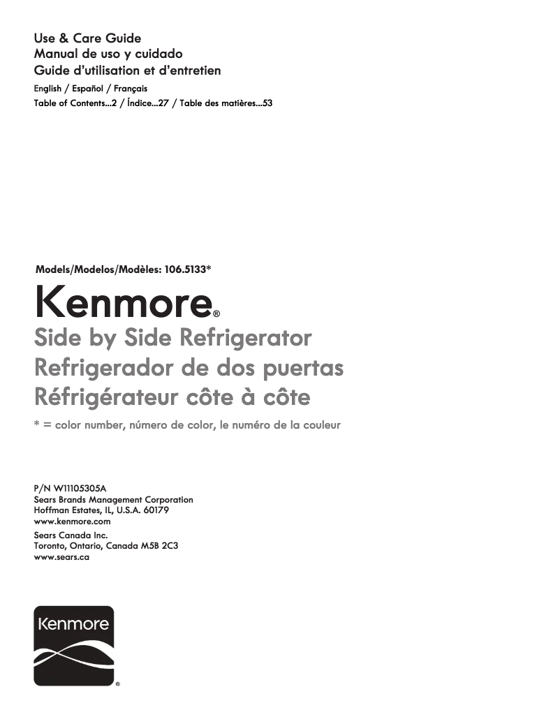 Image de la première page du manuel de l'appareil 51339