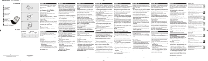 Page n°1 - Mode d'emploi Philips MultiLife SCB4060NB