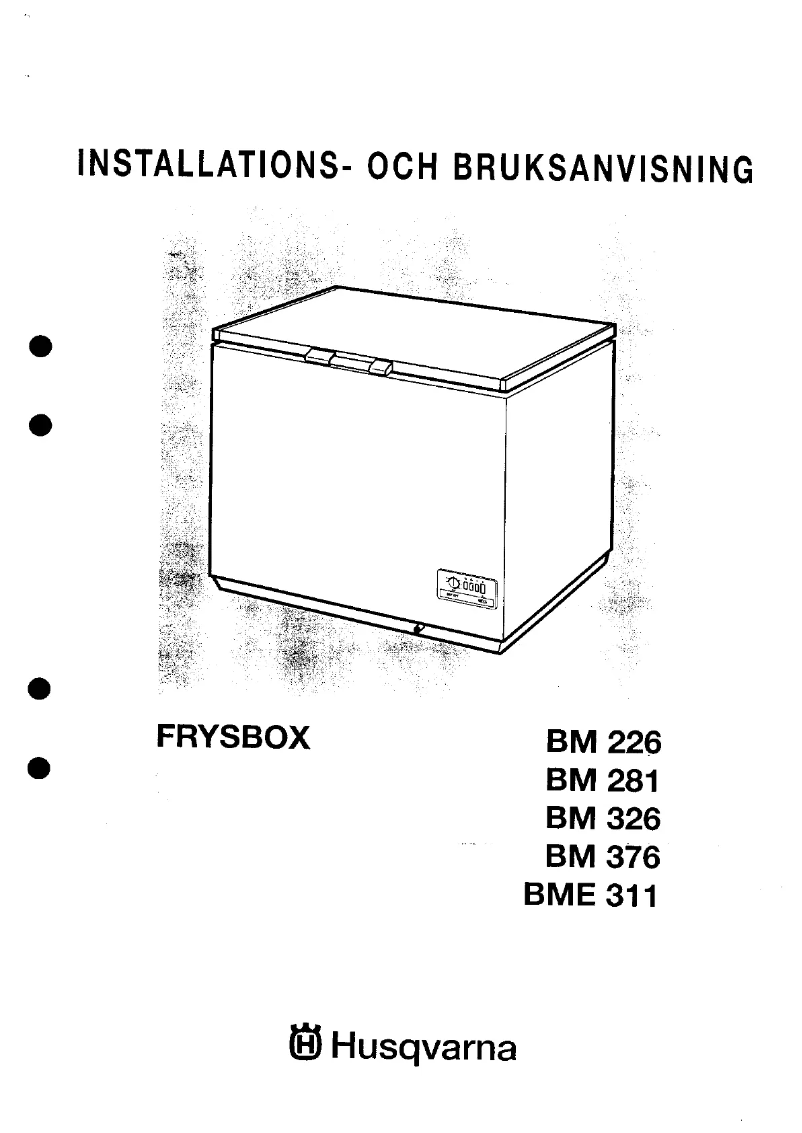 Image de la première page du manuel de l'appareil BM 226