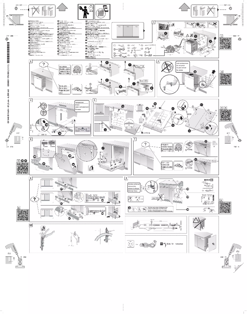 Image de la première page du manuel de l'appareil 3VF5011NP