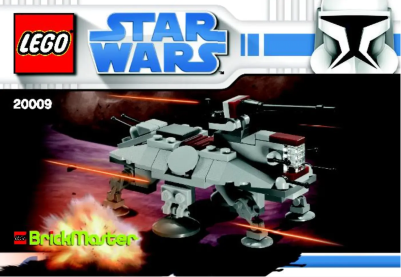 Page 1 de la notice Manuel utilisateur Lego 2009 BM StarWars JUL