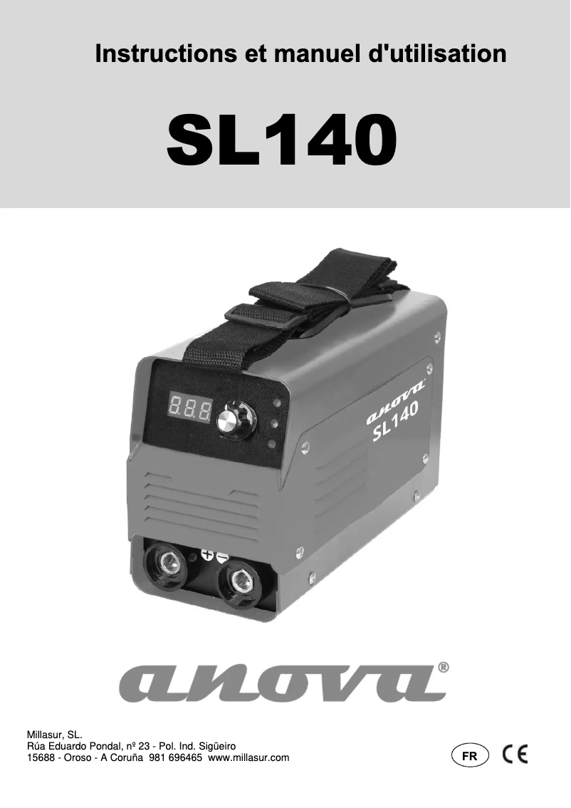 Imagen de la primera página del manual del dispositivo SL140