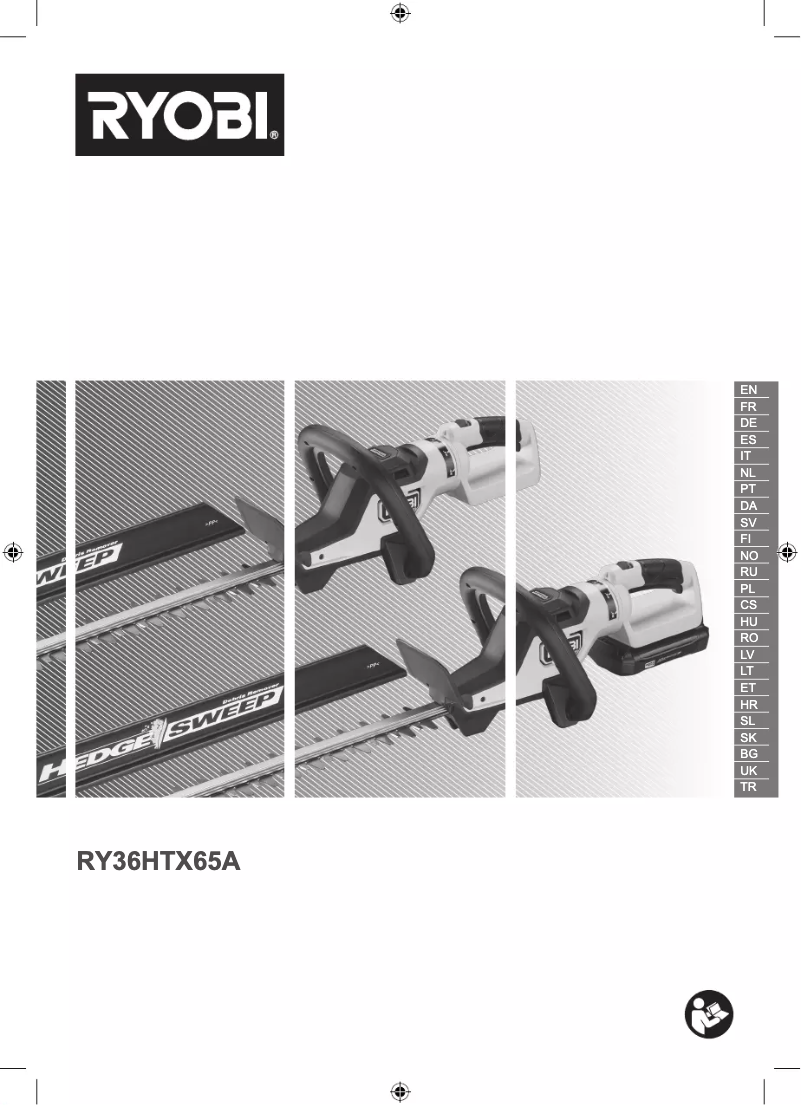 Page 1 de la notice Manuel utilisateur RYOBI Max Power RY36HTX65A