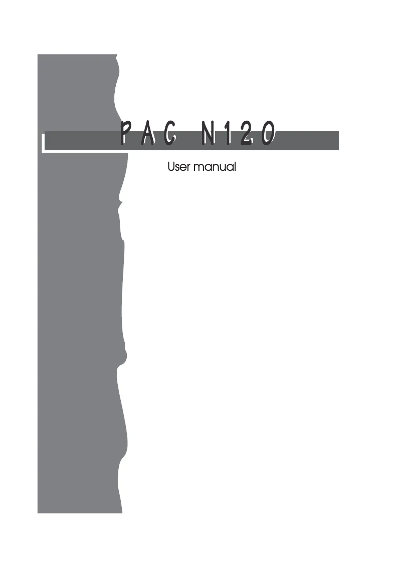 Page 1 de la notice Manuel utilisateur DeLonghi PAC N120