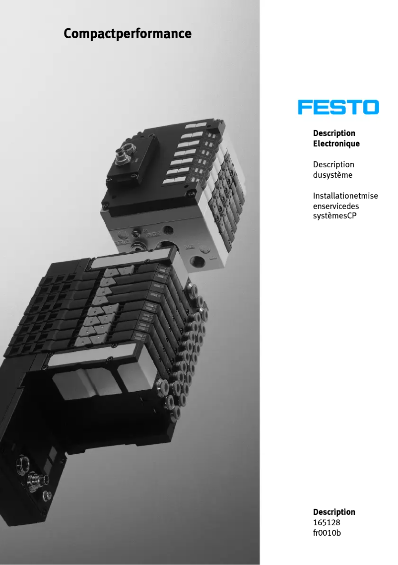 Page n°1 - Manuel utilisateur Festo P.BE-CPSYS-10