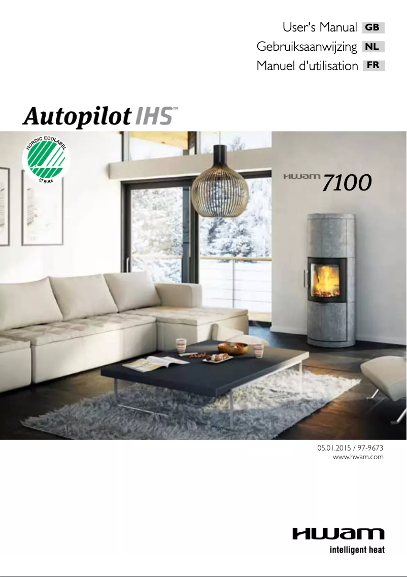 Page n°1 - Manuel utilisateur Hwam 7150