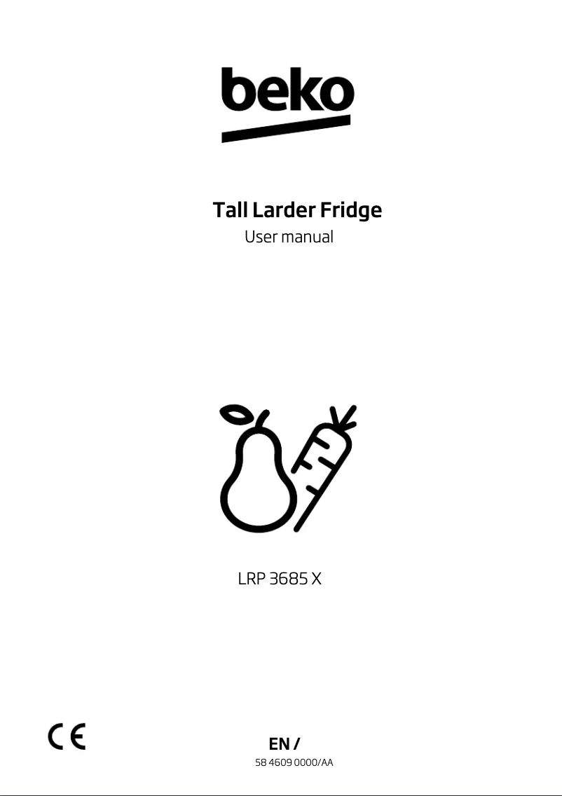 Page 1 de la notice Manuel utilisateur Beko LRSP3685X