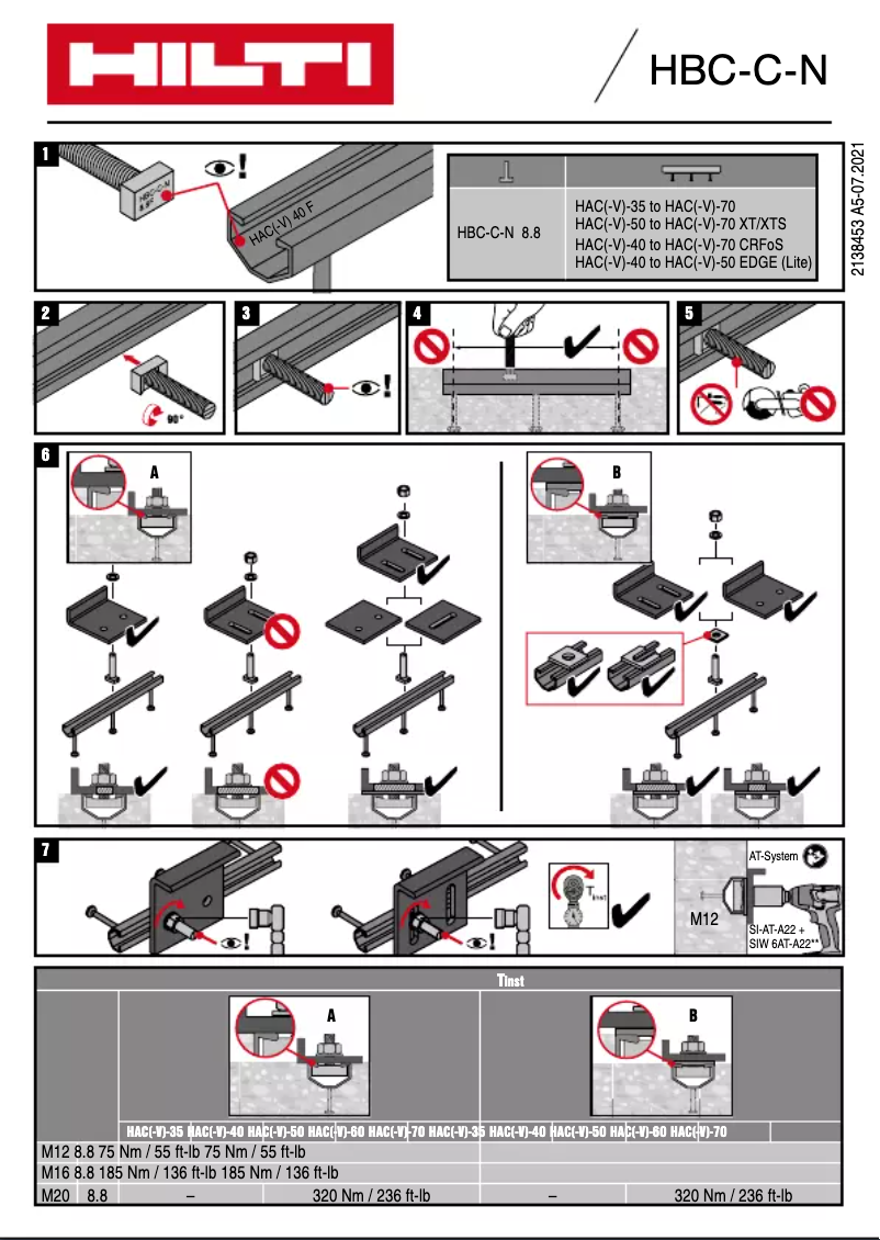 Image de la première page du manuel de l'appareil HBC-C-N