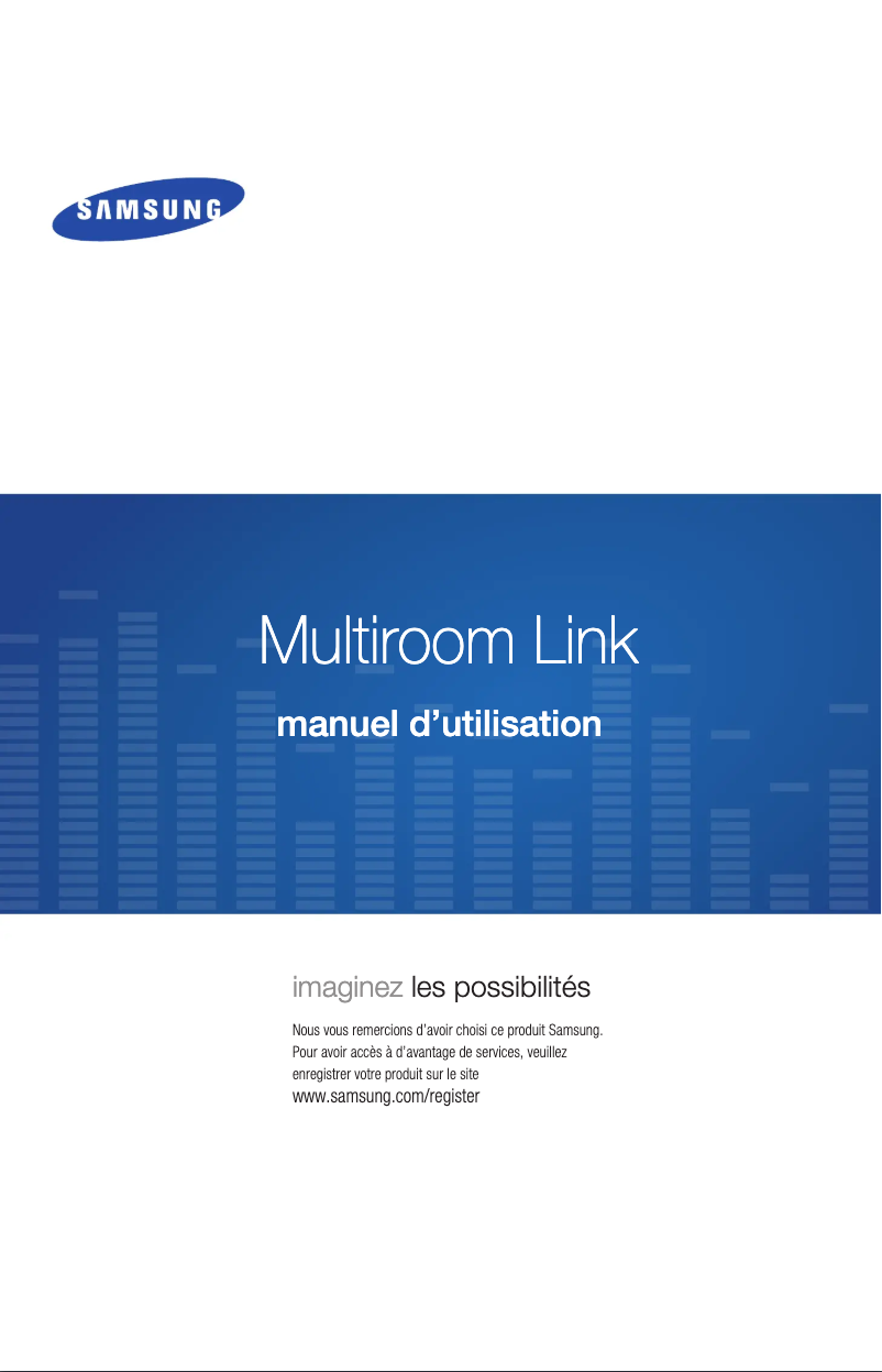 Page 1 de la notice Guide d'installation Samsung UE65HU8590V