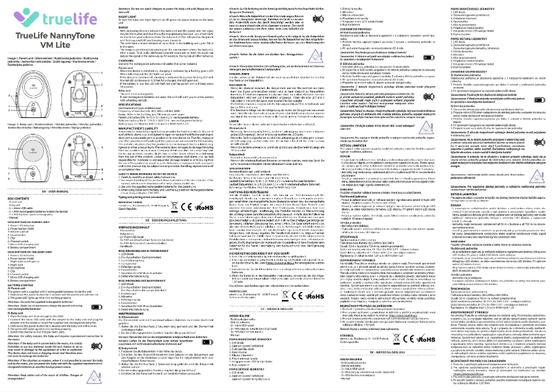 Page n°1 - Manuel utilisateur TrueLife NannyTone VM Lite