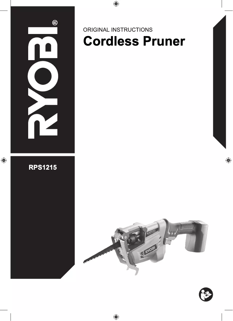 Page 1 de la notice Manuel utilisateur RYOBI RPS1215