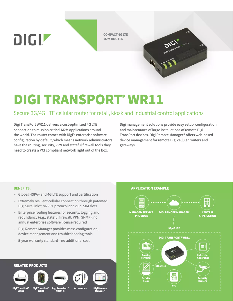 Image de la première page du manuel de l'appareil WR11-U900-DE1-XB