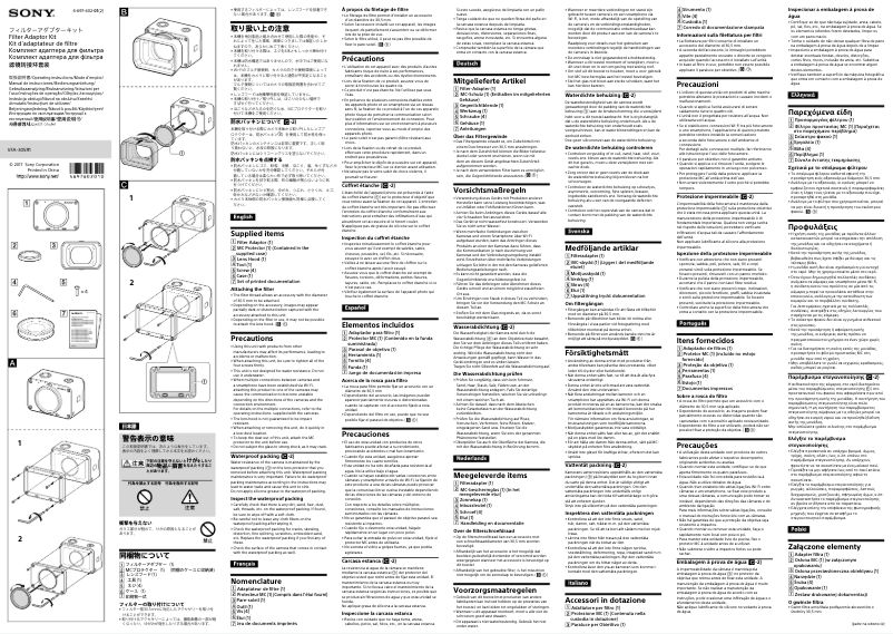 Page n°1 - Manuel utilisateur Sony VFA-305R1
