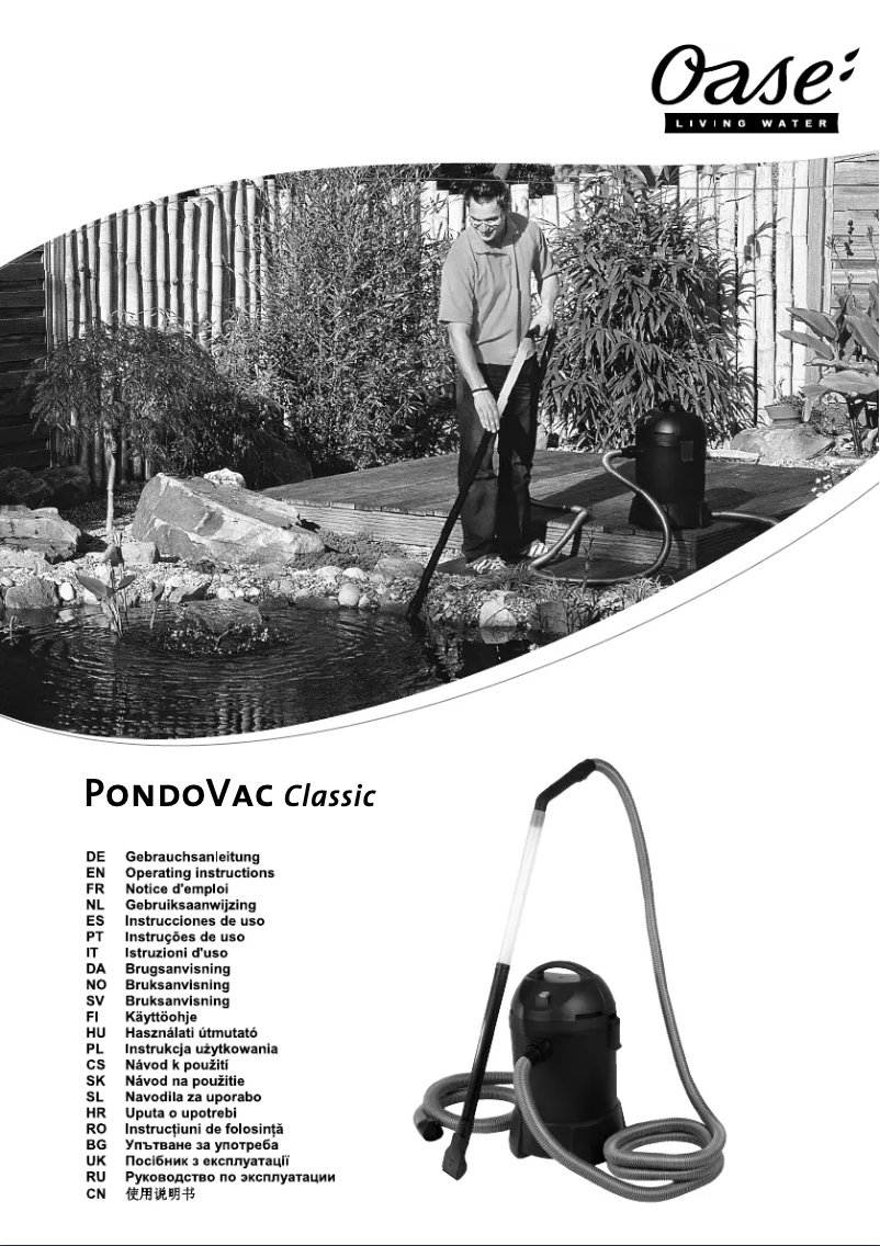 Page n°1 - Manuel utilisateur Toast PondoVac Classic