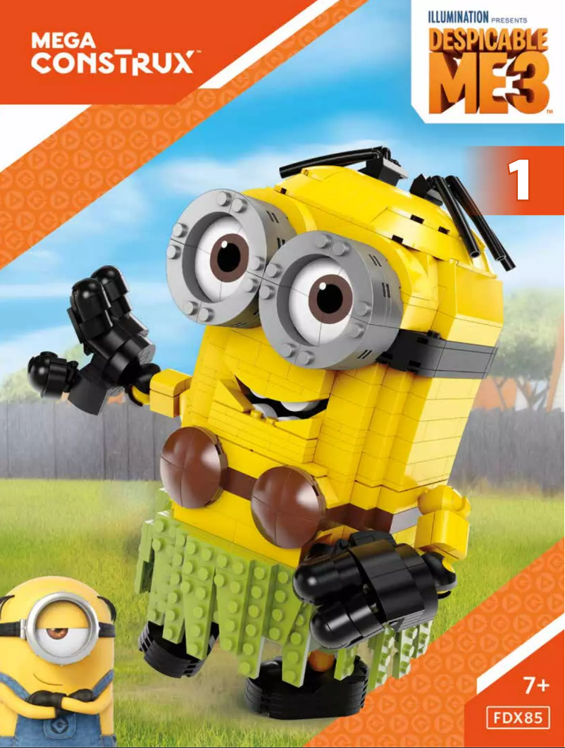Imagen de la primera página del manual del dispositivo Luau Dave Build-A-Minion Despicable Me