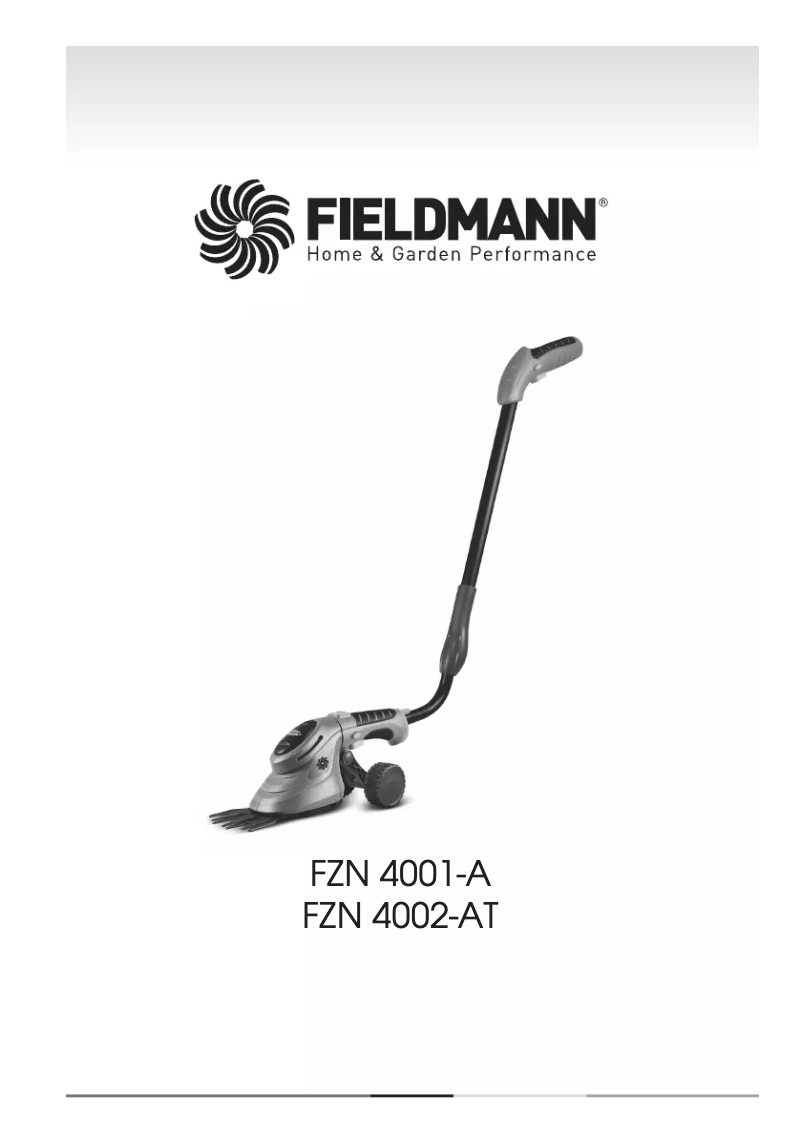 Page n°1 - Manuel utilisateur Fieldmann FZN 4001-A