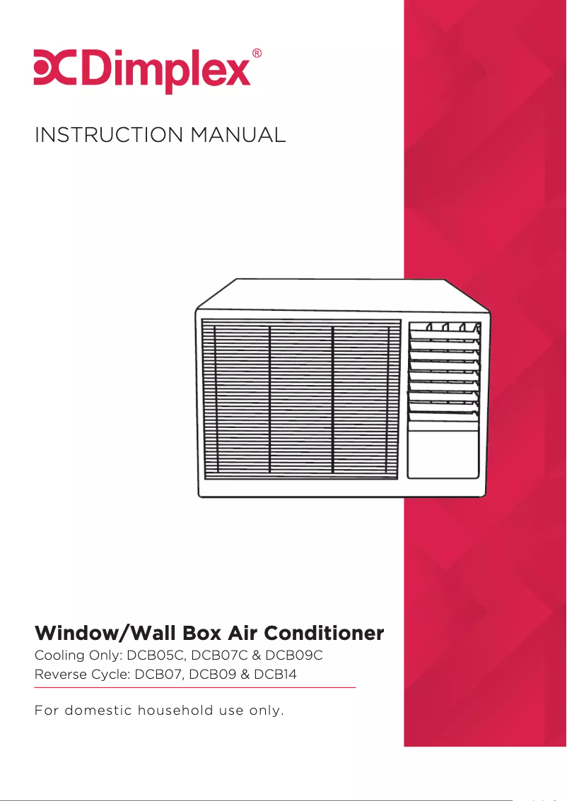 Image de la première page du manuel de l'appareil DCB09