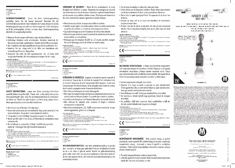 Image de la première page du manuel de l'appareil Colors