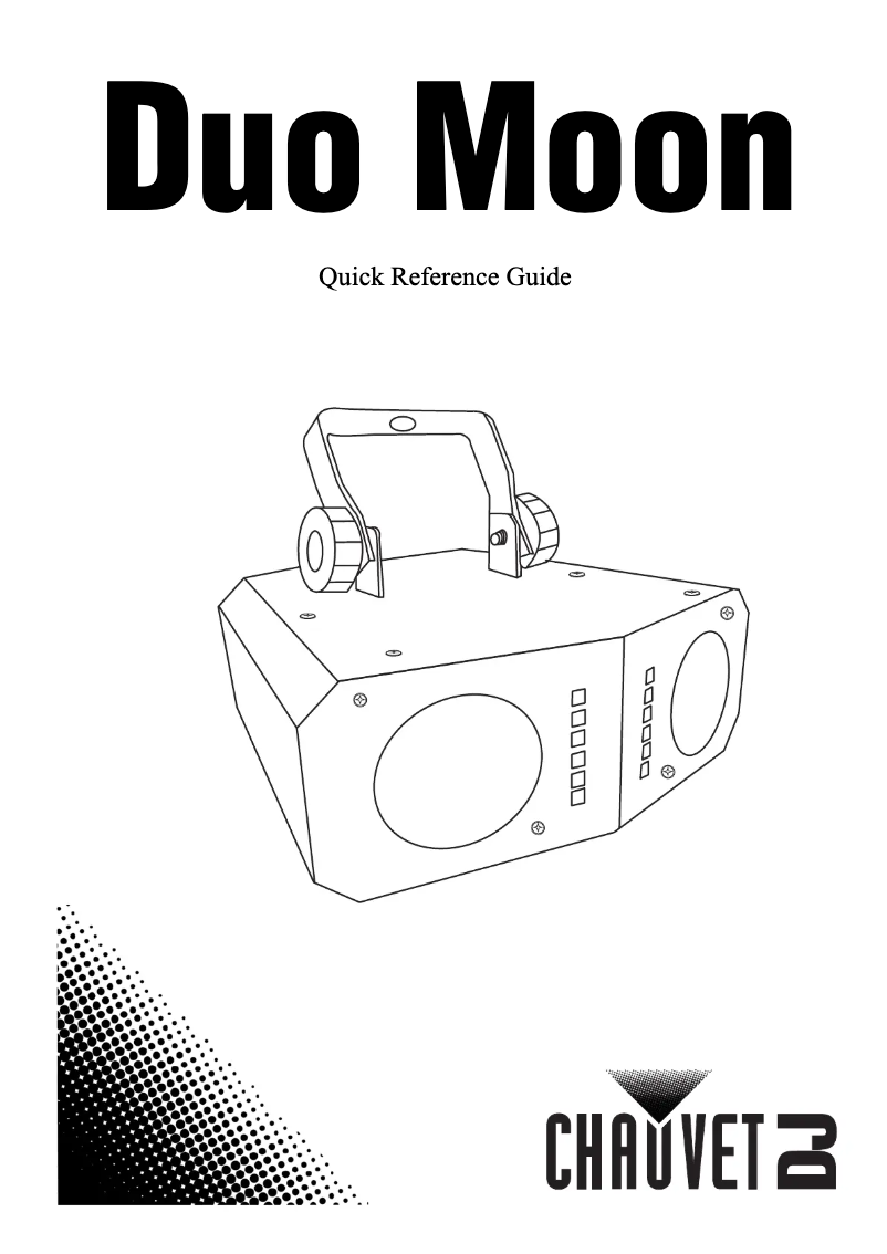 Página 1 del manual Manual de usuario Chauvet Duo Moon