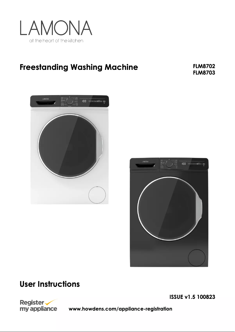 Page 1 de la notice Manuel utilisateur Lamona FLM8703