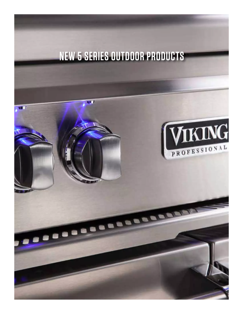 Page 1 de la notice Brochure Viking VQGI5421NSS