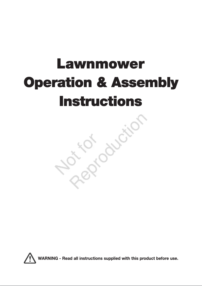 Image de la première page du manuel de l'appareil 2691904