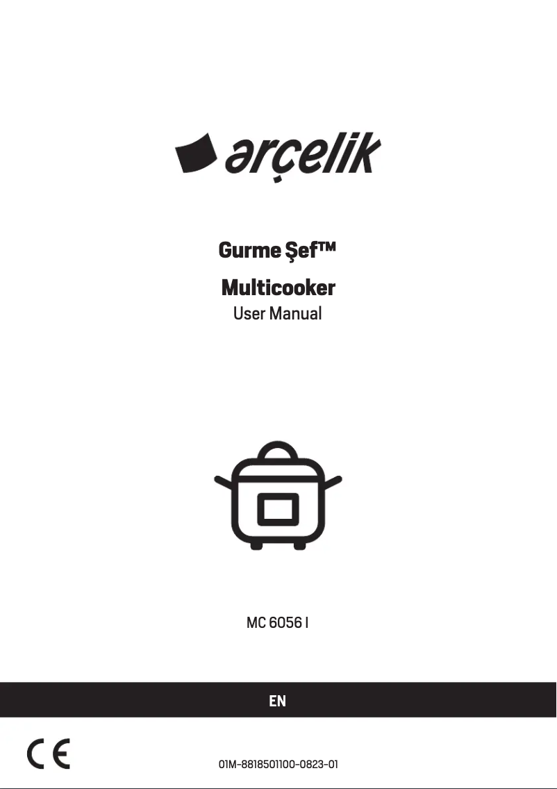 Page 1 de la notice Manuel utilisateur Arçelik MC 6056 I
