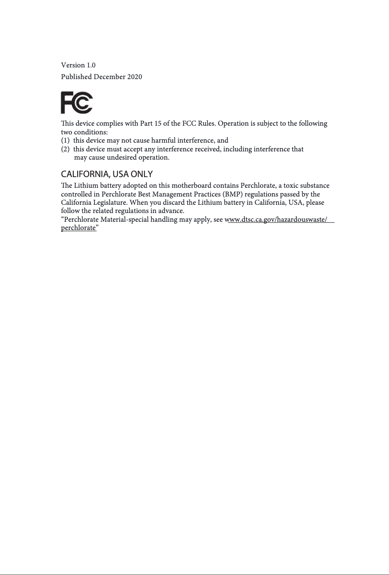 Page 1 de la notice Manuel utilisateur Asrock X300TM-ITX