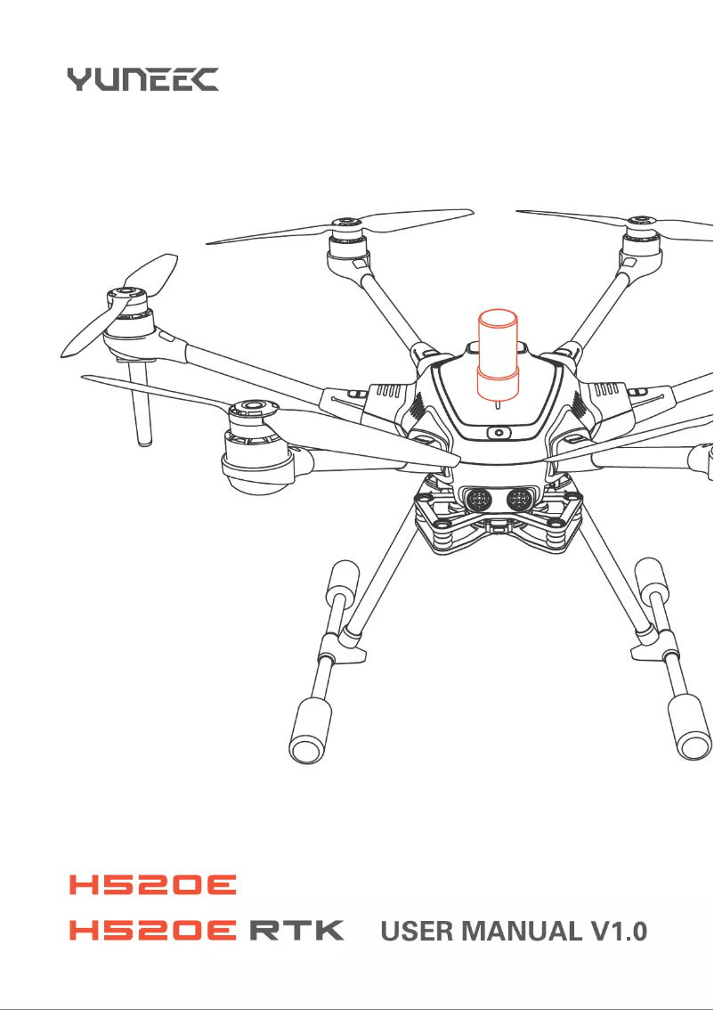 Page 1 de la notice Manuel utilisateur Yuneec H520E