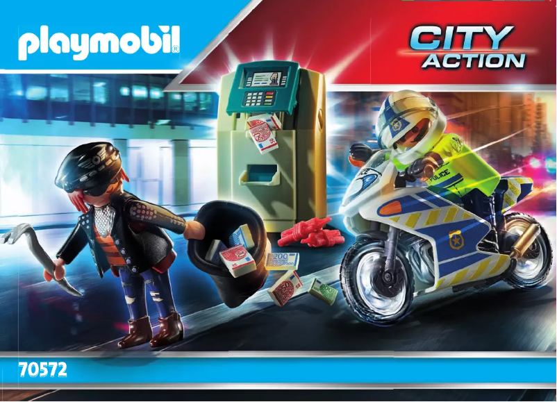 Page n°1 - Manuel utilisateur Playmobil 70572