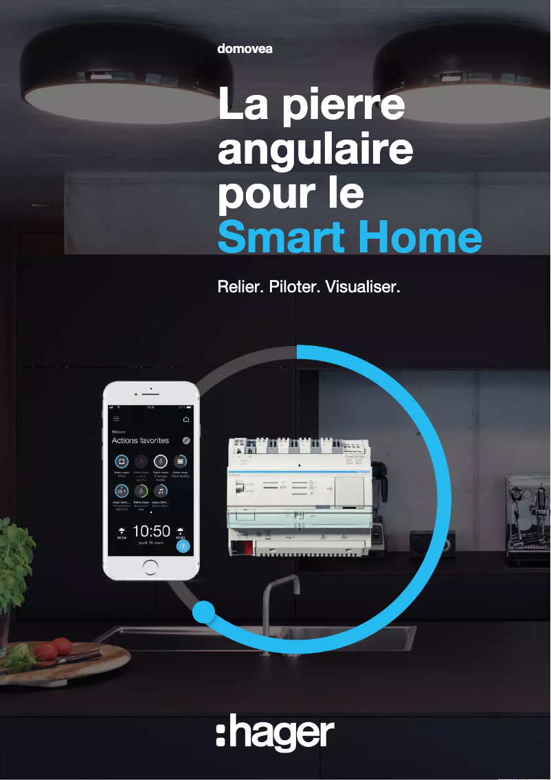Page n°1 - Brochure Hager TXC518