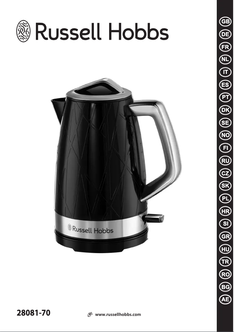 Page n°1 - Manuel utilisateur Russell Hobbs 28081-70