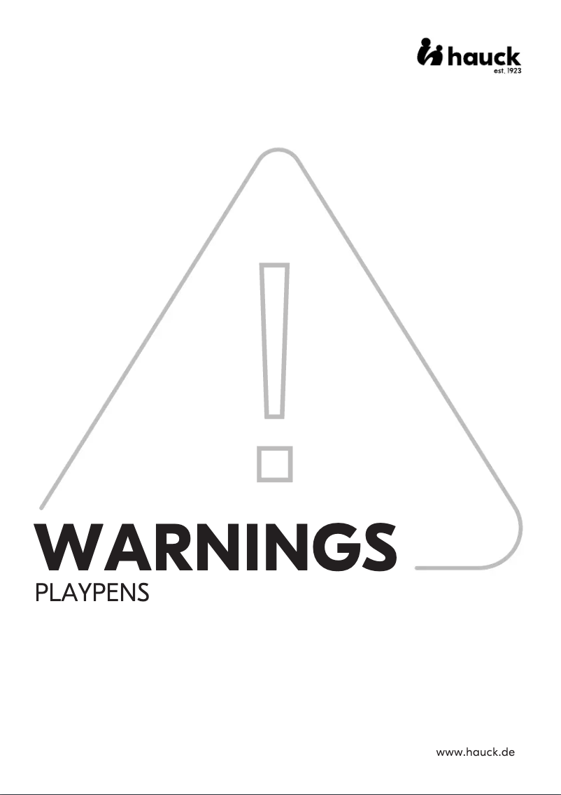 Page n°1 - Manuel utilisateur Hauck Dream N Play Plus Disney