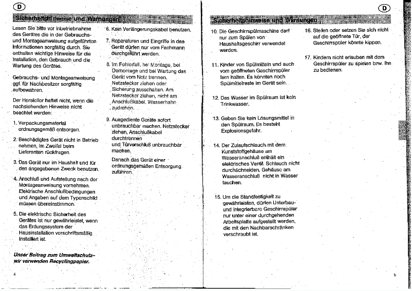 Página 1 del manual Manual de usuario Bosch SPS2442