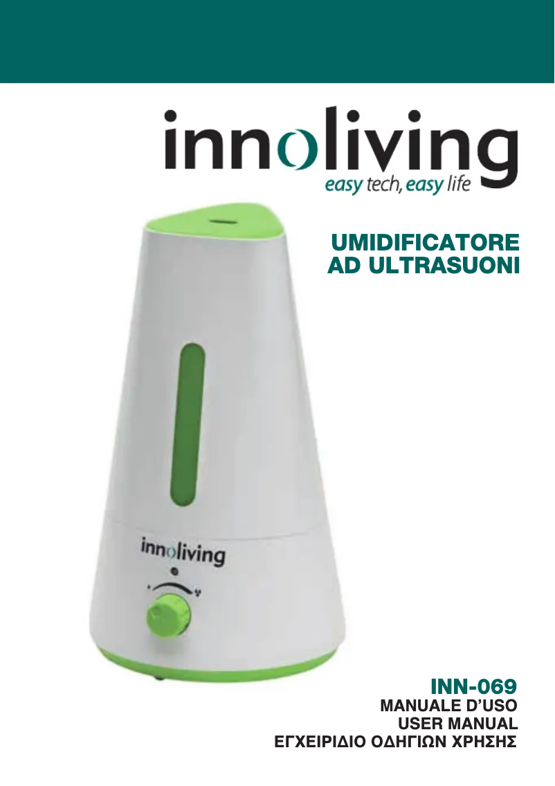 Page n°1 - Manuel utilisateur Innoliving INN-069