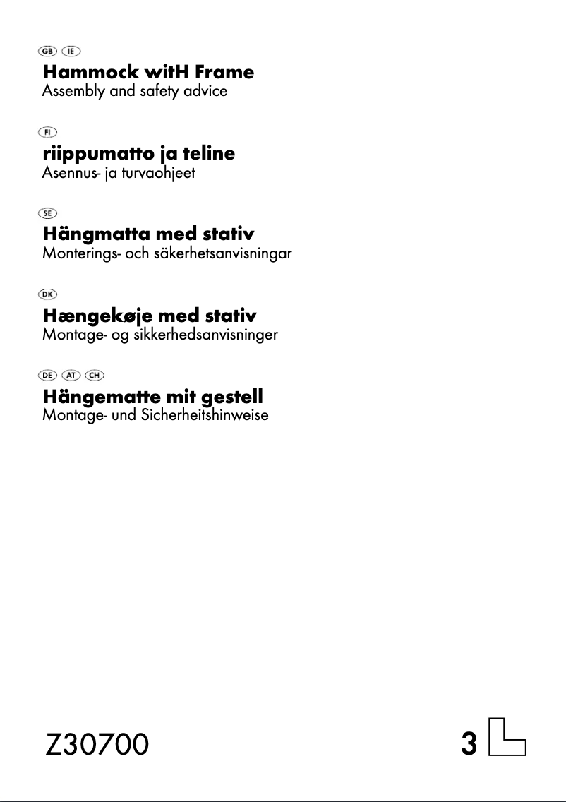 Page n°1 - Manuel utilisateur Florabest Z30700