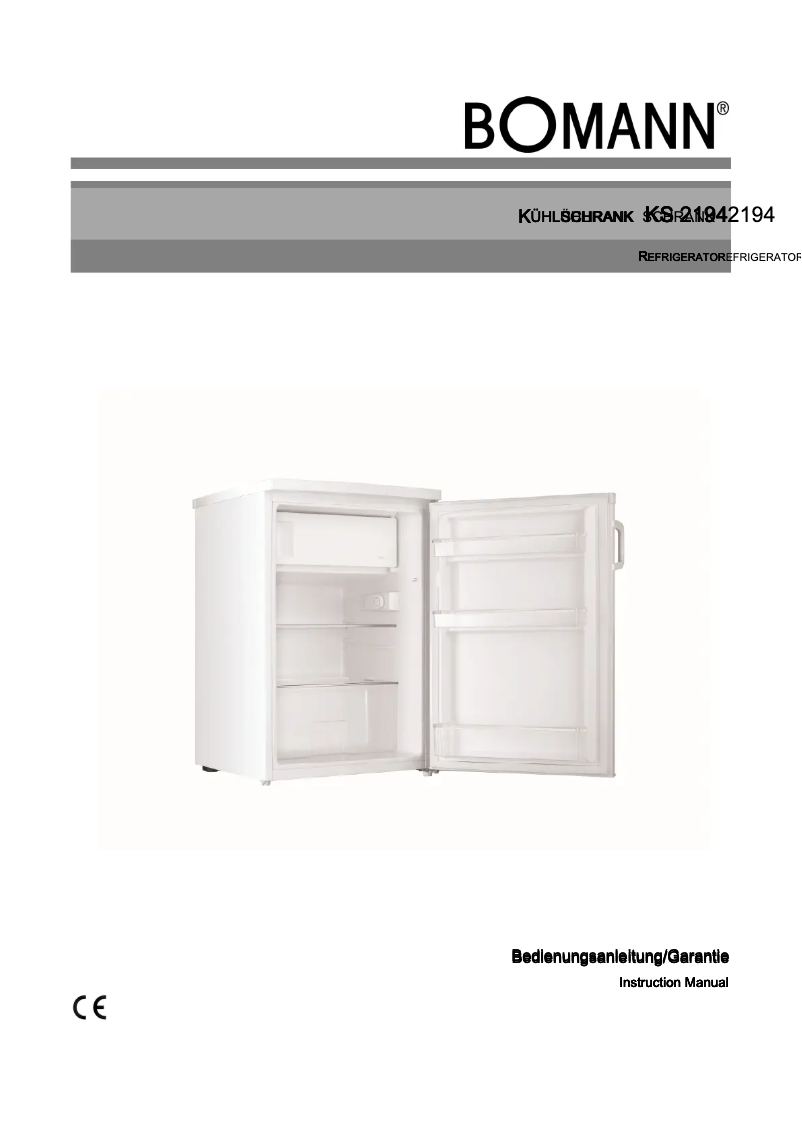 Image de la première page du manuel de l'appareil KS 2194