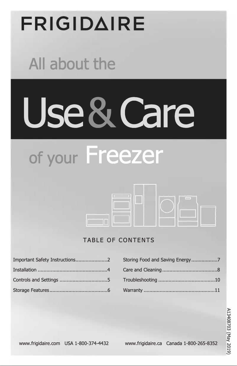 Image de la première page du manuel de l'appareil FFCS0522AW