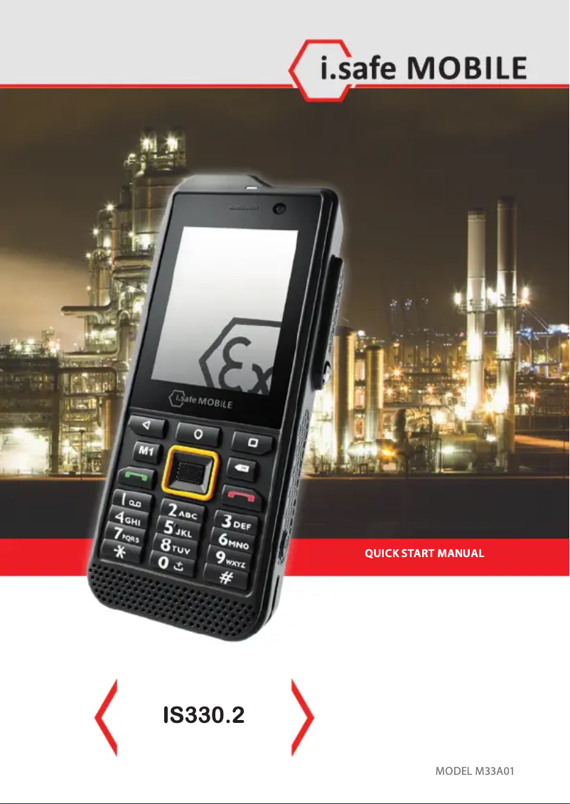 Page 1 de la notice Guide de démarrage rapide i.safe Mobile IS330.2