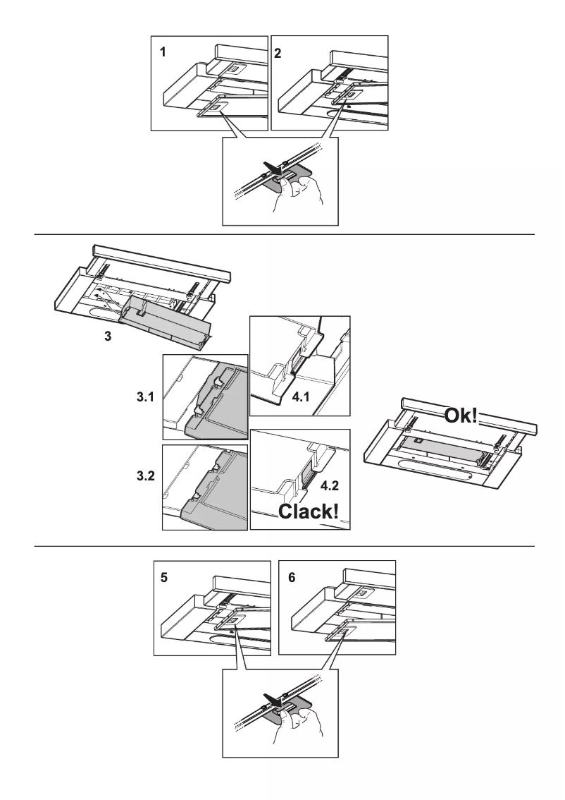 Page 1 de la notice Guide d'installation AEG SUPCHARCE1