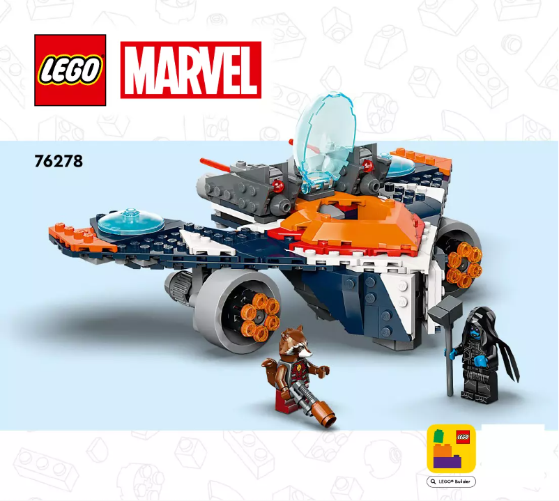 Page n°1 - Manuel utilisateur Lego Marvel 76278