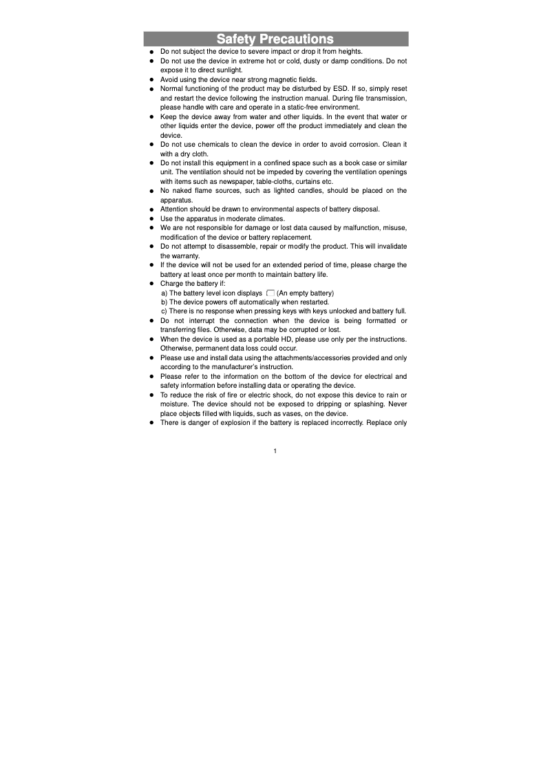 Page 1 de la notice Manuel utilisateur Difrnce DIT 8000