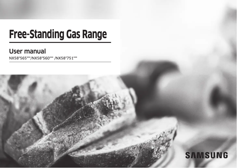 Page 1 de la notice Manuel utilisateur Samsung NX58R5601SS