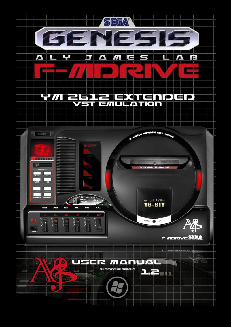 Página 1 del manual Manual de usuario Sega Genesis F-Mdrive