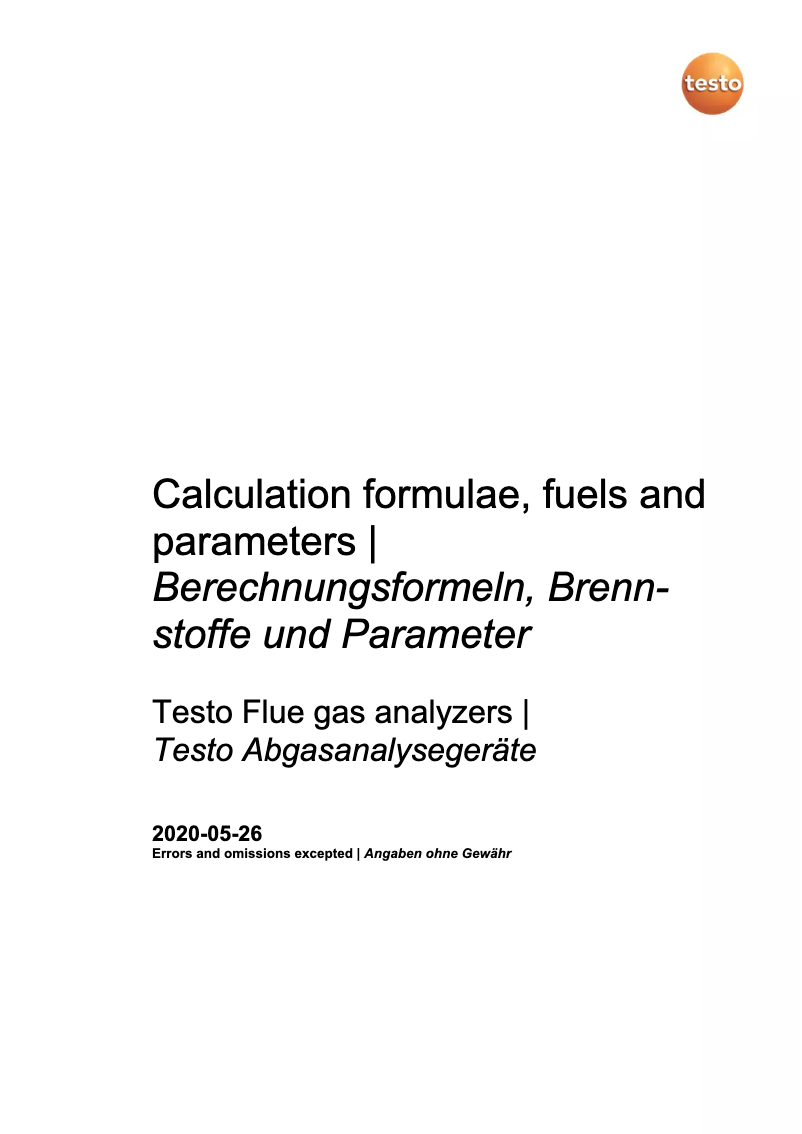 Page n°1 - Manuel utilisateur Testo 310