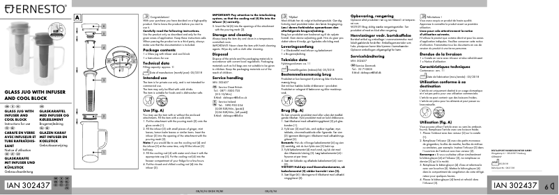 Página 1 del manual Manual de usuario Ernesto IAN 302437