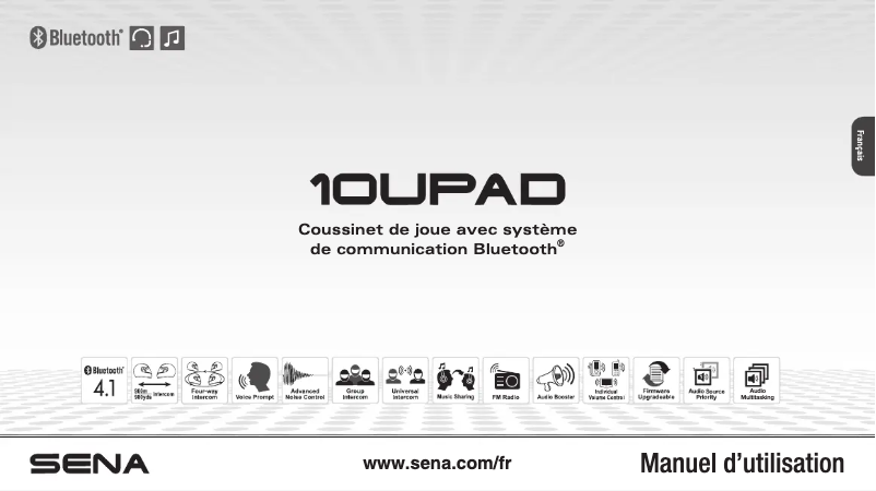 Page n°1 - Manuel utilisateur Sena 10UPAD