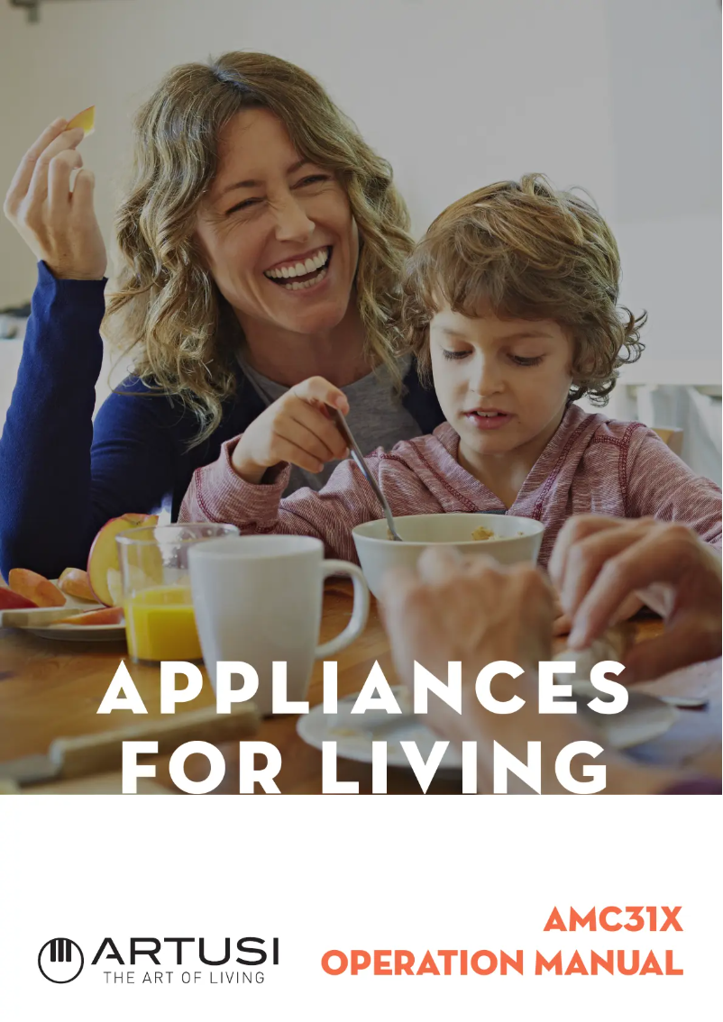 Image de la première page du manuel de l'appareil AMC31X