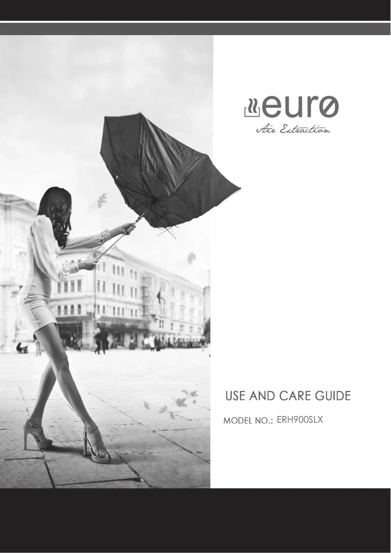 Page 1 de la notice Manuel utilisateur Euro Appliances ERH900SLX